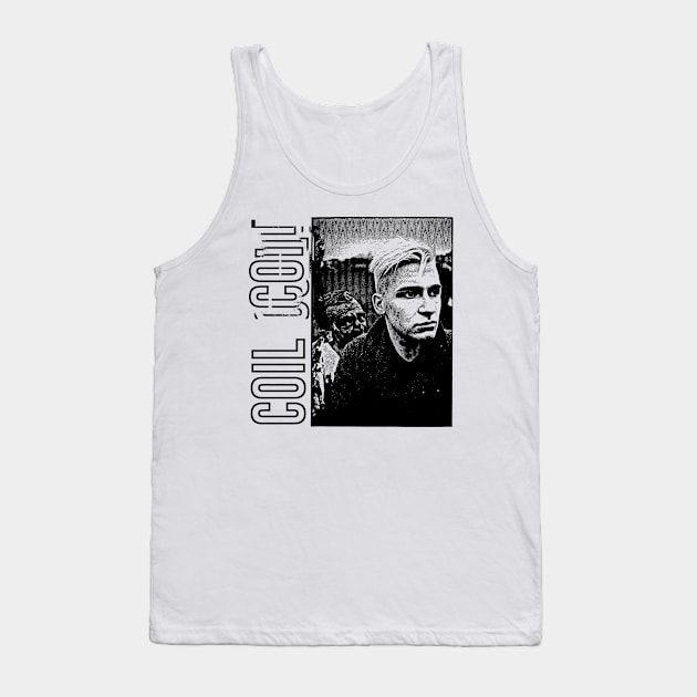 Coil ::: Retro Style Fan Design Tank Top by unknown_pleasures